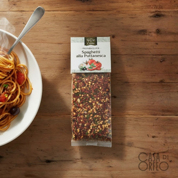 Spaghetti alla Putanesca 100g