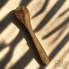 Löffel-Gabel aus Olivenholz – 30 cm