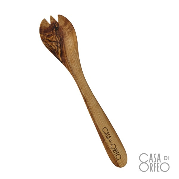 Löffel-Gabel aus Olivenholz – 30 cm