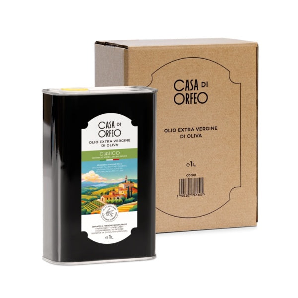 Natives Olivenöl Extra Vergine Casa di Orfeo 1 Liter – Sizilien 2025/2026, Italien