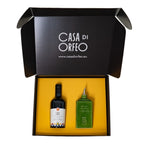 Italienisches Geschenk – natives Olivenöl extra (EVO) + Oliera Lattina Verde 300 ml
