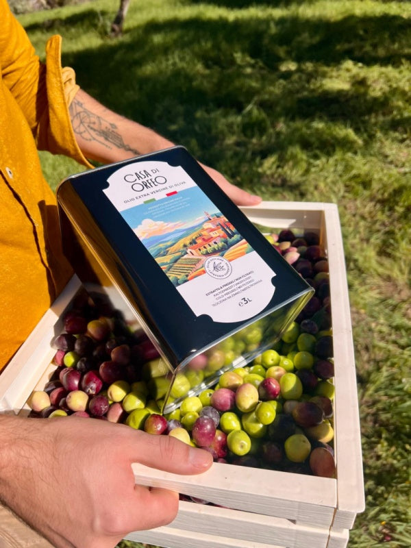 Natives Olivenöl Extra Vergine Casa di Orfeo 1 Liter – Sizilien 2025/2026, Italien