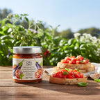 Bruschetta mit Tomaten und Auberginen 190 g