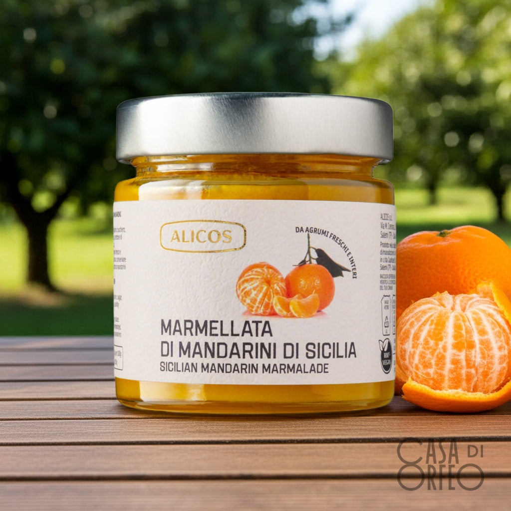 Marmelade aus sizilianischen Mandarinen 220 g