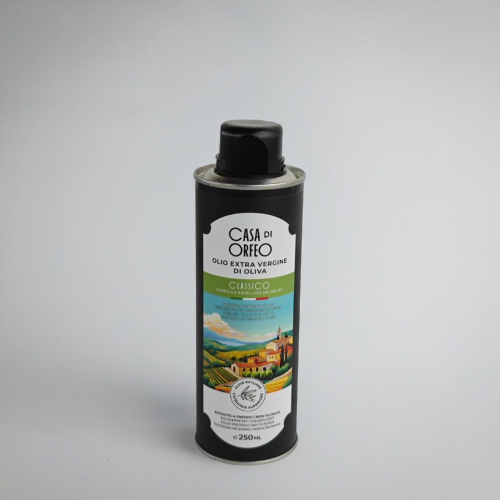 Natives Olivenöl Extra Vergine Casa di Orfeo 250 ml – Sizilien 2025/2026, Italien