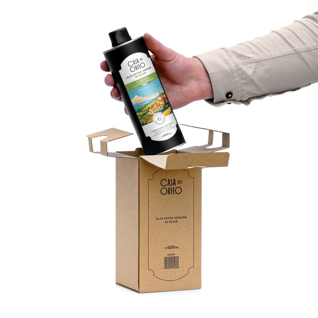 Natives Olivenöl Extra Vergine Casa di Orfeo 500 ml – Sizilien 2025/2026, Italien
