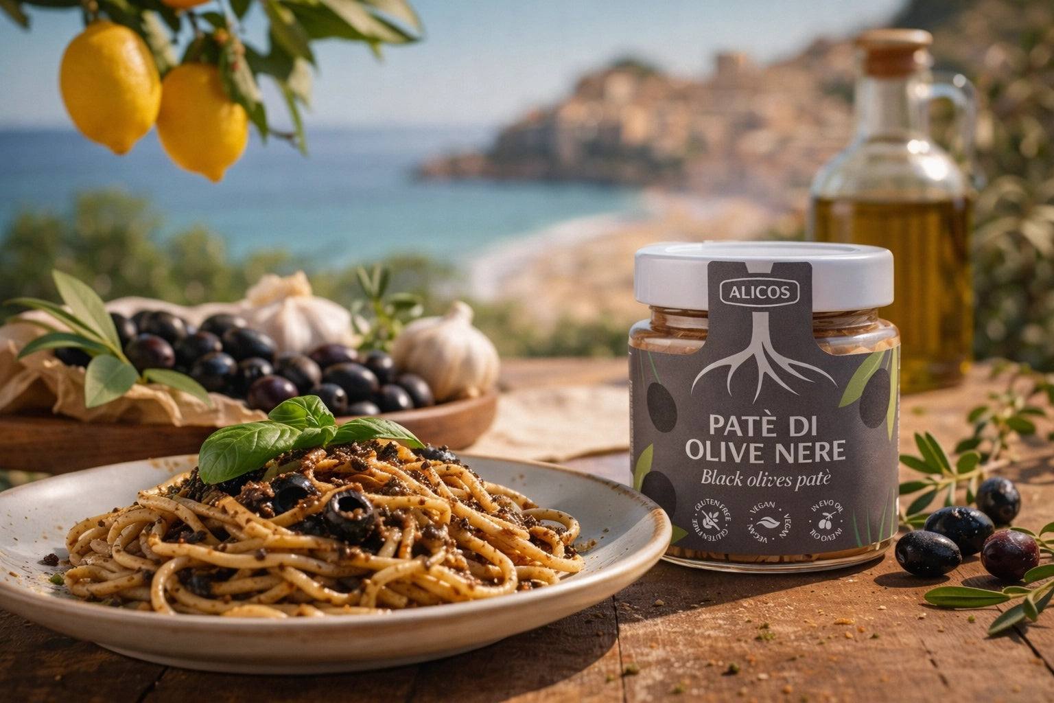 Paté aus schwarzen Oliven 190 g