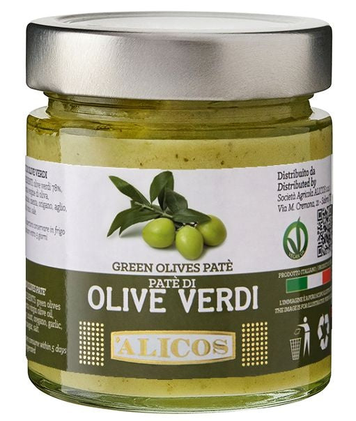 Paté aus grünen Oliven 190 g