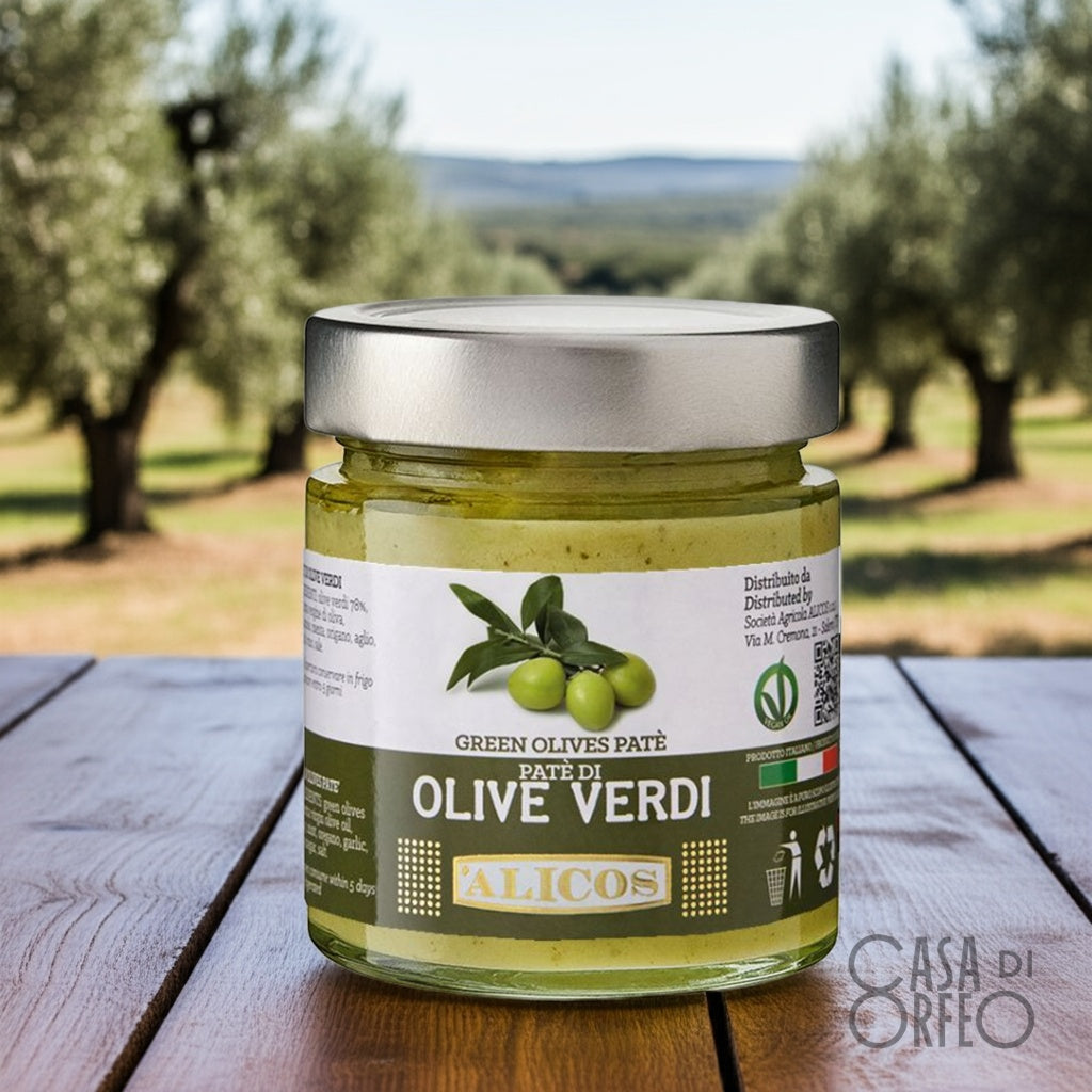 Paté aus grünen Oliven 190 g