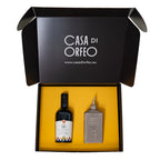 Italienisches Geschenk – natives Olivenöl extra (EVO) + Oliera Lattina Argilla 300 ml