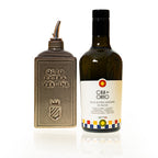Italienisches Geschenk – natives Olivenöl extra (EVO) + Oliera Lattina Argilla 300 ml