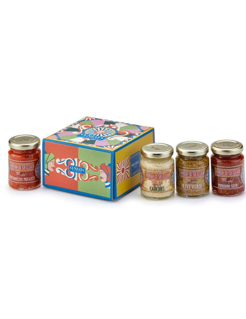 Set – Sizilianisches Aperitivo 4 × 90 g